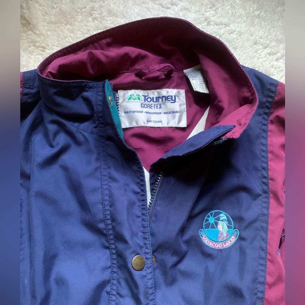 Vintage Tourney GoreTex Colorblock Windbreaker